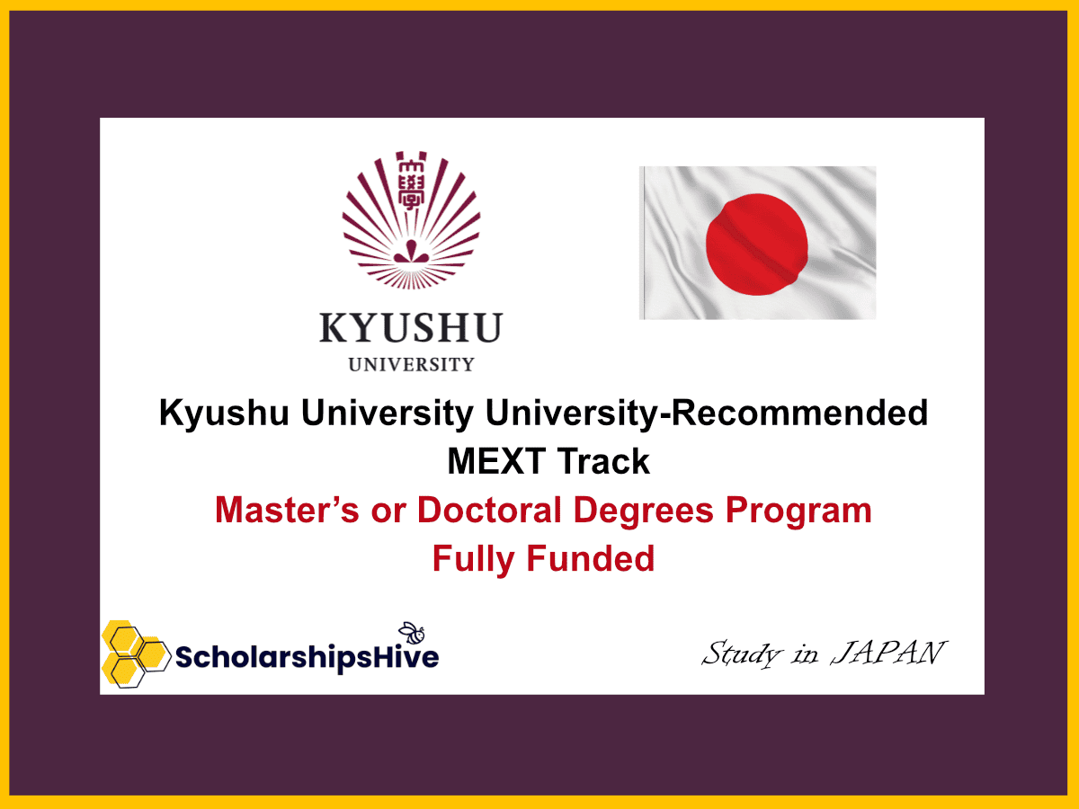 Kyushu University University-Recommended MEXT Track