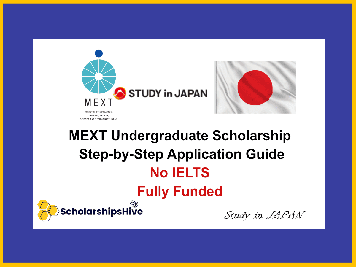 MEXT Undergraduate Scholarship Japan