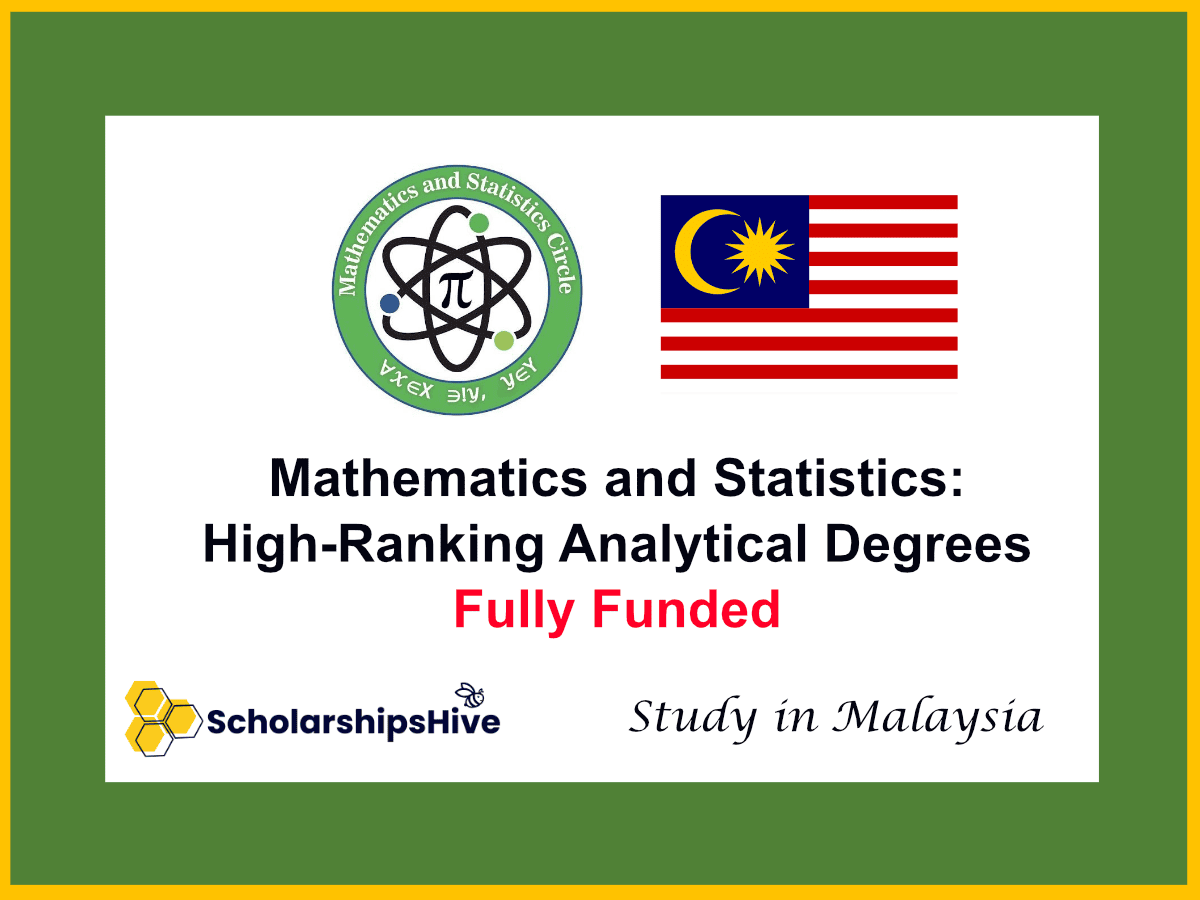 Mathematics and Statistics: High-Ranking Analytical Degrees, Malaysia | Fully Funded
