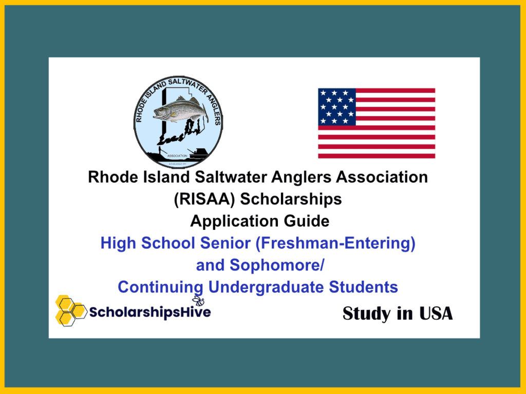 Rhode Island Saltwater Anglers Association (RISAA) Scholarships