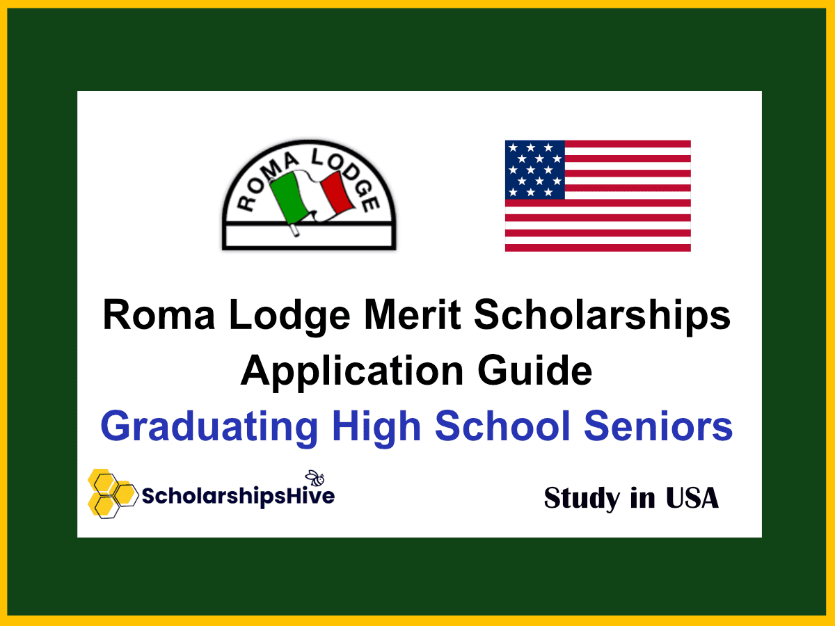 Roma Lodge Merit Scholarships Application Guide