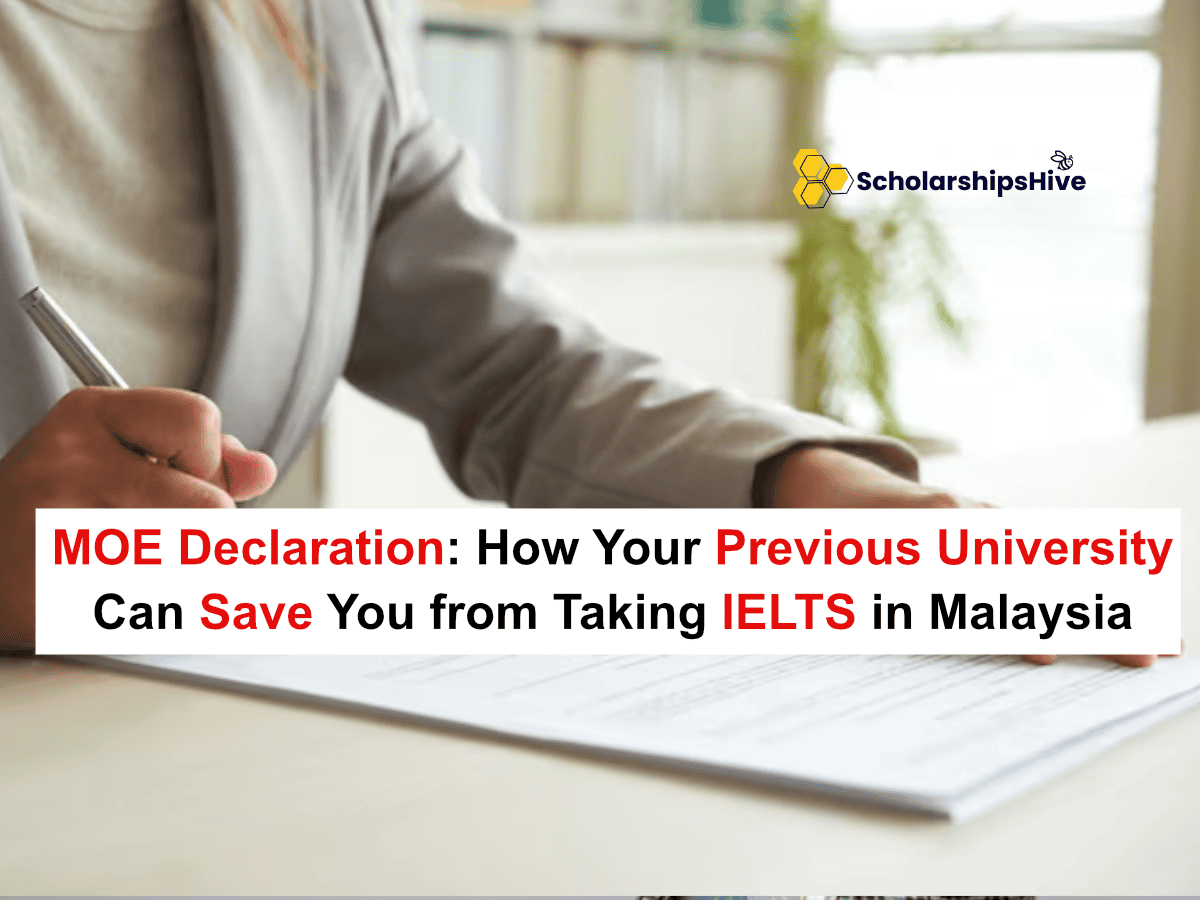 The MOE Declaration: How Your Previous University Can Save You from Taking IELTS in Malaysia
