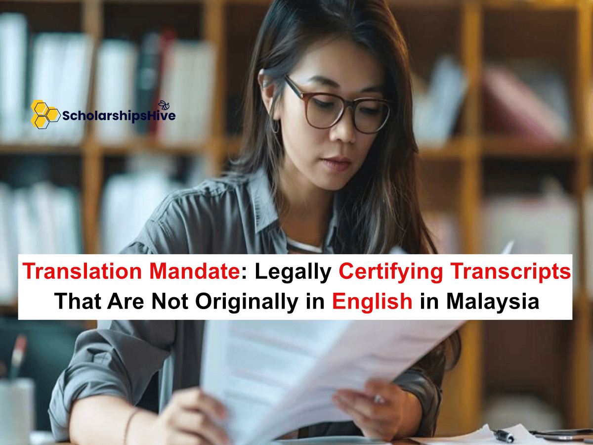 The Translation Mandate: Legally Certifying Transcripts That Are Not Originally in English in Malaysia