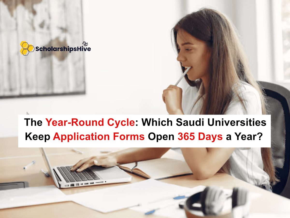 The Year-Round Cycle: Which Saudi Universities Keep Application Forms Open 365 Days a Year? | Fully Funded