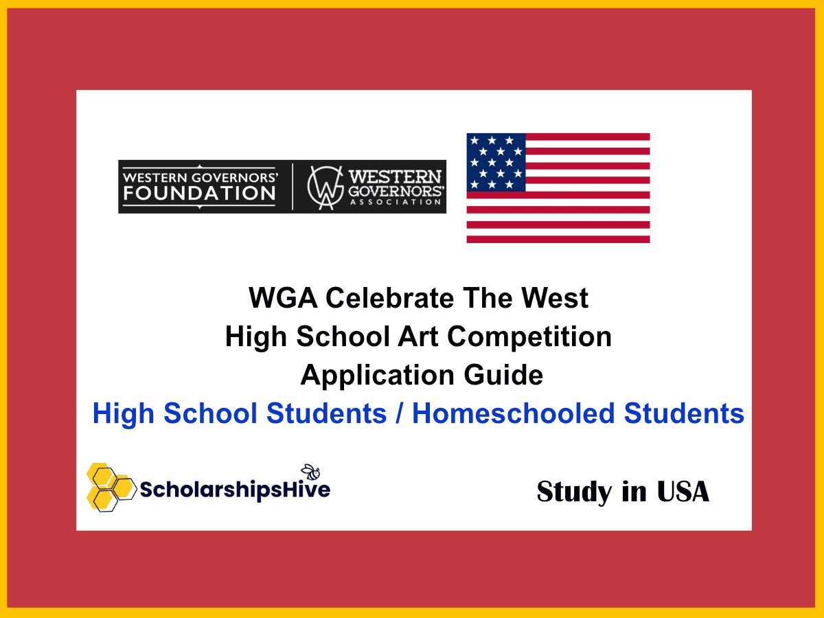 WGA Celebrate The West High School Art Competition USA Application Guide