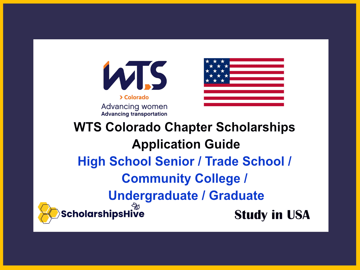 WTS Colorado Chapter Scholarships USA Application Guide