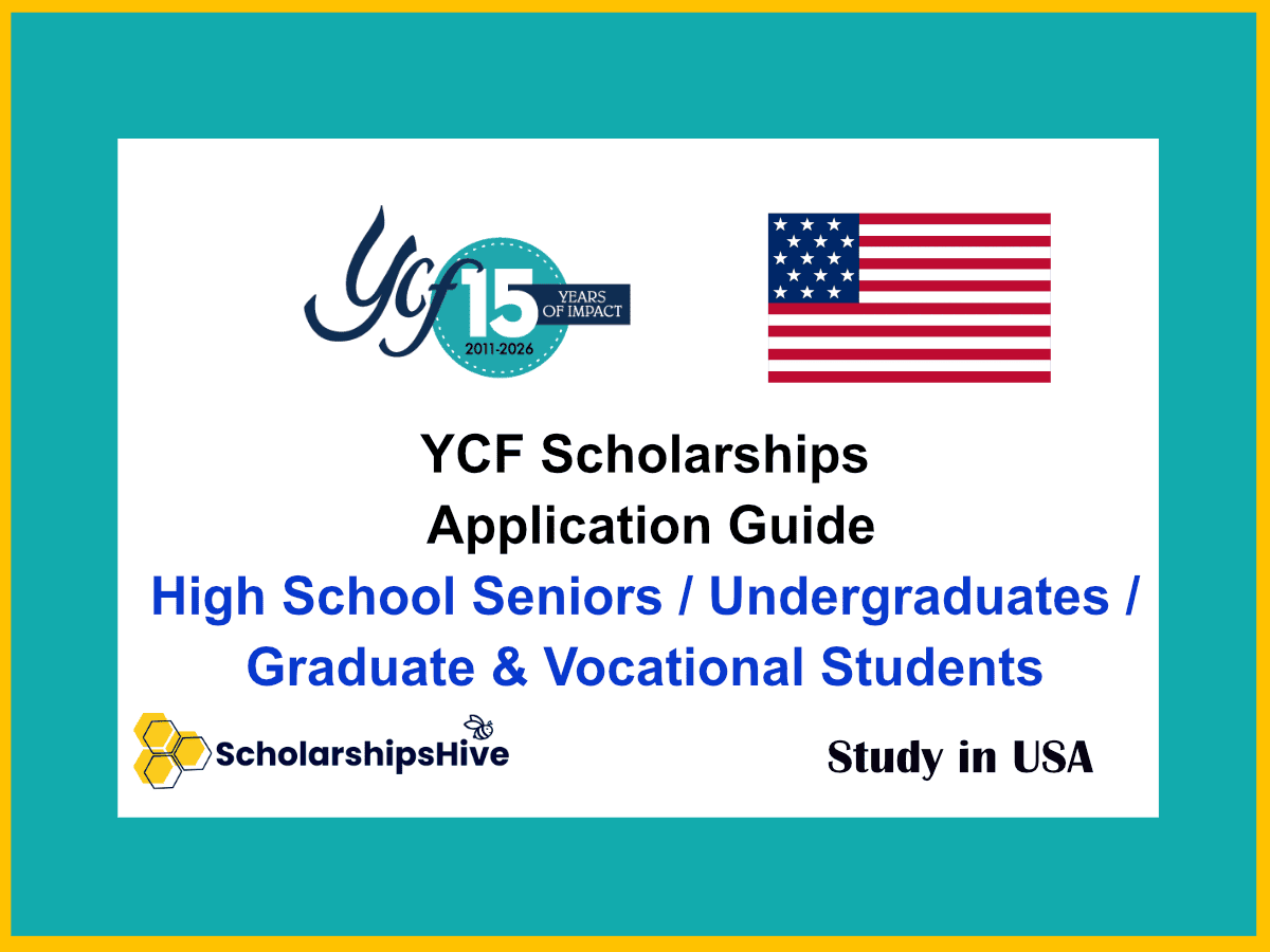 YCF Scholarships in USA Application Guide