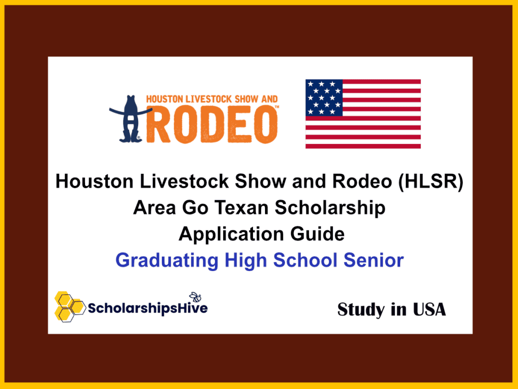 Houston Livestock Show and Rodeo (HLSR) Area Go Texan Scholarship