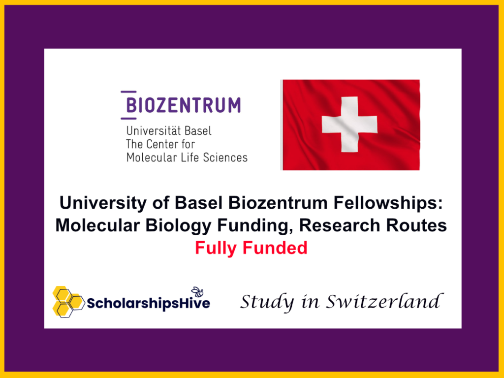 University of Basel Biozentrum Fellowships: Molecular Biology Funding, Rotational Research Routes, and High-CPC Targets in Switzerland 2026 | Fully Funded