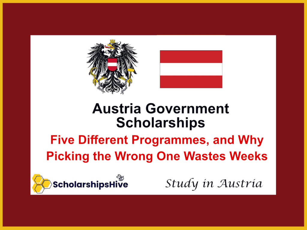 Austria Government Scholarships: Five Different Programmes, and Why Picking the Wrong One Wastes Weeks