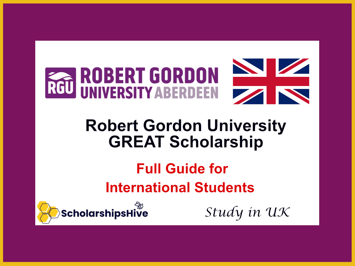 GREAT Scholarship at Robert Gordon University