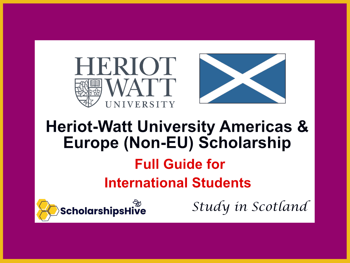Heriot-Watt University Americas and Europe (Non-EU) Scholarship