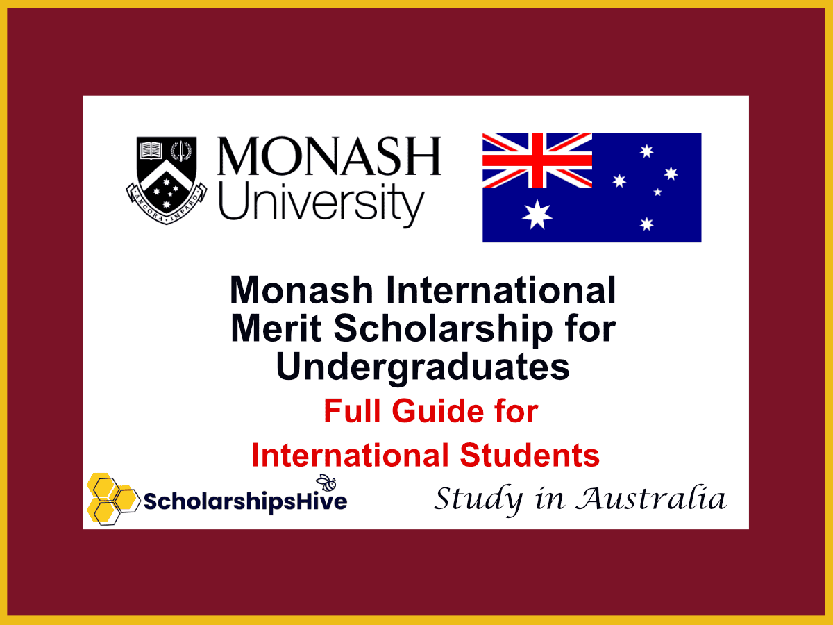 Monash International Merit Scholarship for Undergraduates