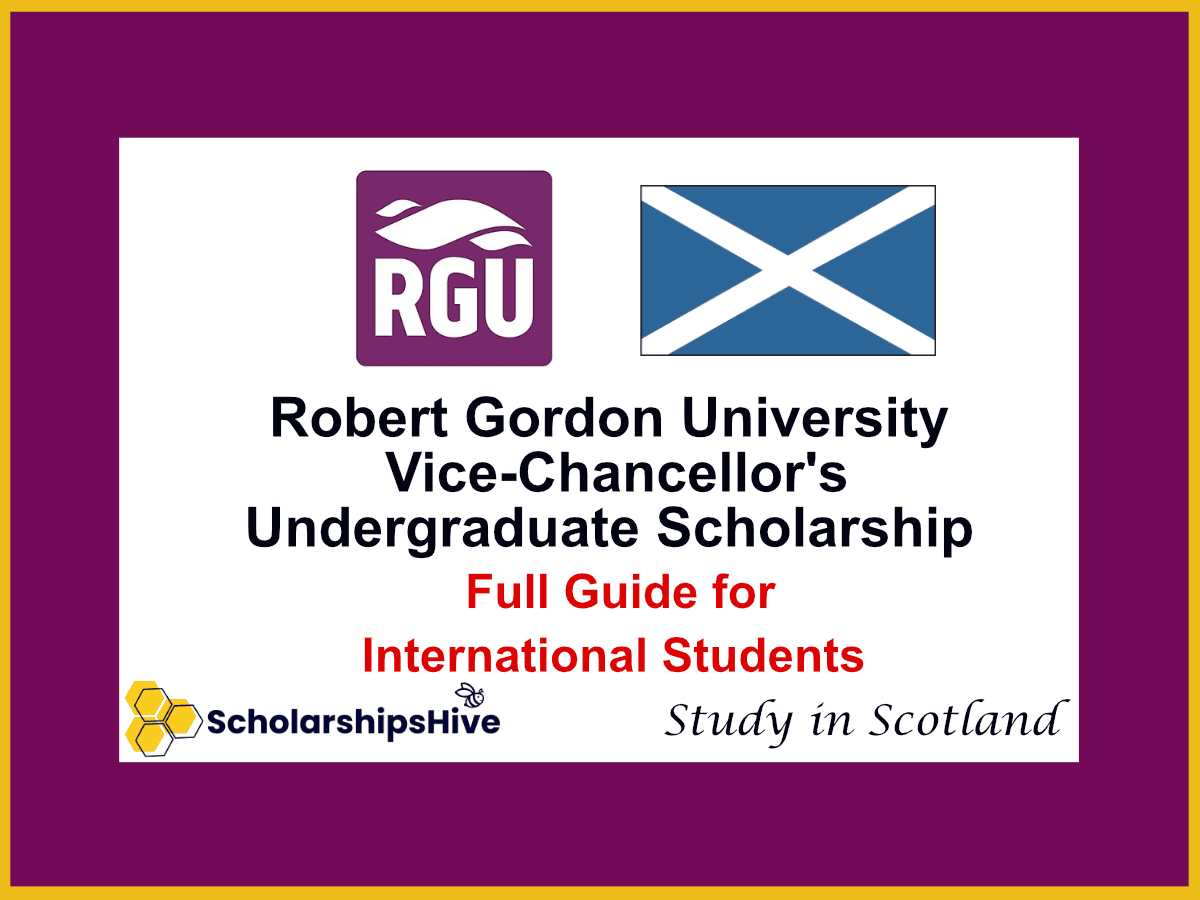 Robert Gordon University Vice-Chancellor's Scholarship
